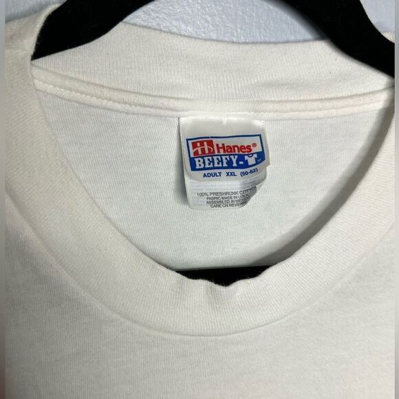 Vintage Disney Mickey Mouse Volunt Ears Shirt Single Stitch 90s Beefy-T Hanes - Picture 4 of 4